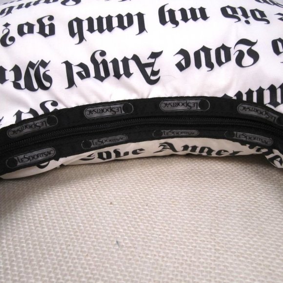 Extremely Rare Vintage L.A.M.B. LeSportsac Large White Hella Hobo - Gwen Stefani - Picture 8 of 11